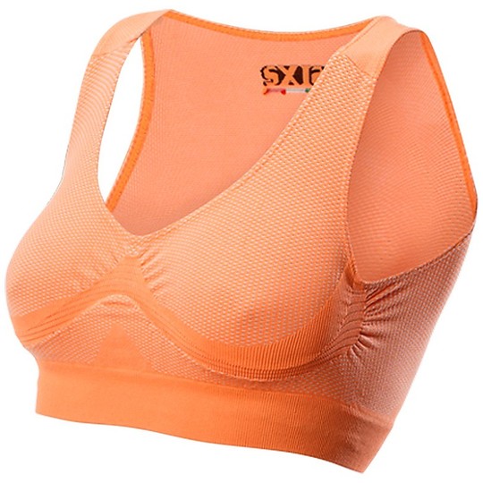 Soutien-gorge de sport sous-vêtements Sixs Carbon Color Orange