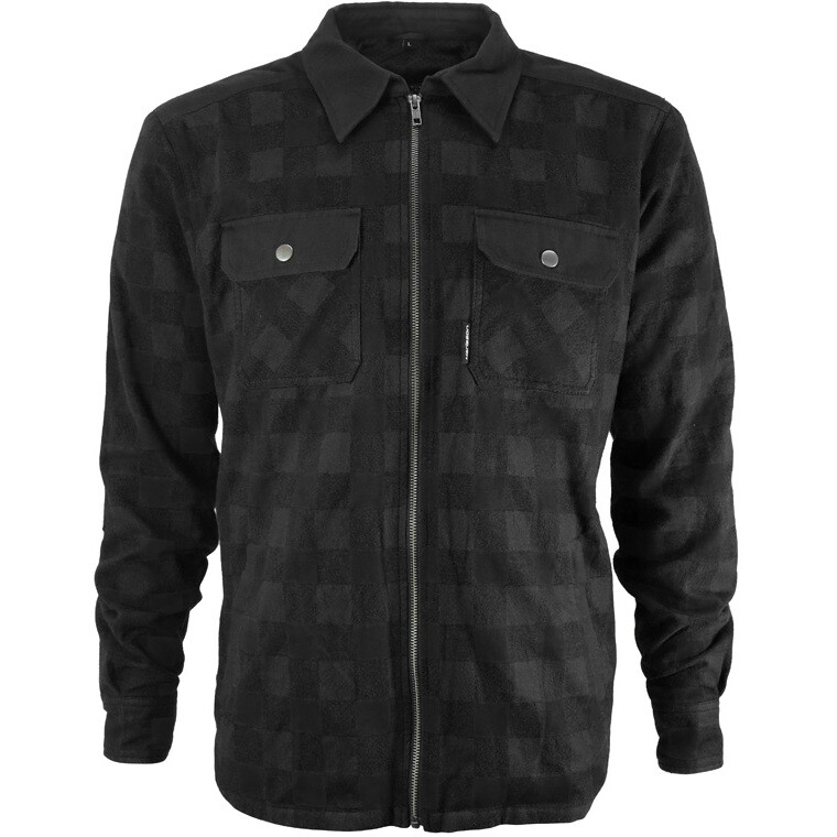 Sovracamicia Moto RANGER Nero Grigio taglia S