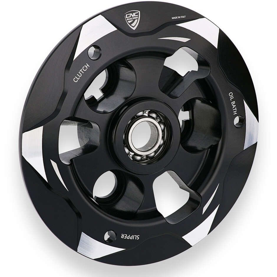 SP201 Ducati Oil Clutch Pressure Plate with Bearing Panigale Streetfighter Multistrada Diavel V4 - BICOLOR CNC Racing Black