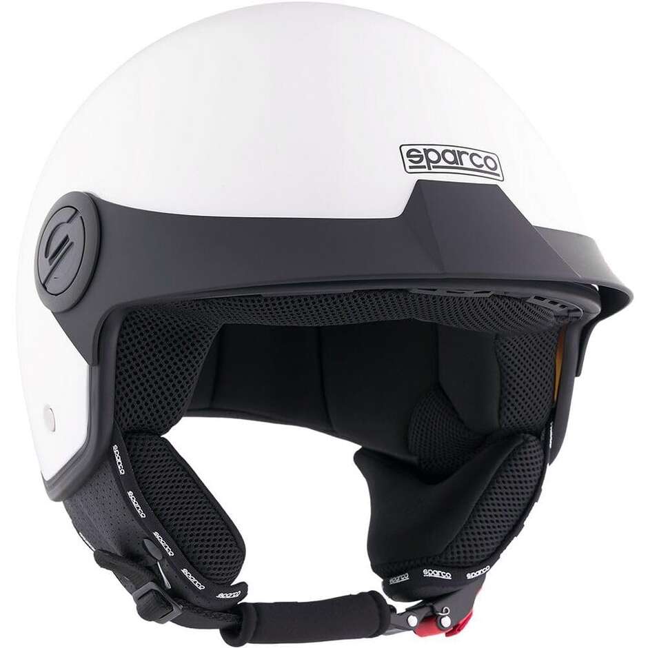 Sparco Riders SP602 White Jet Motorradhelm