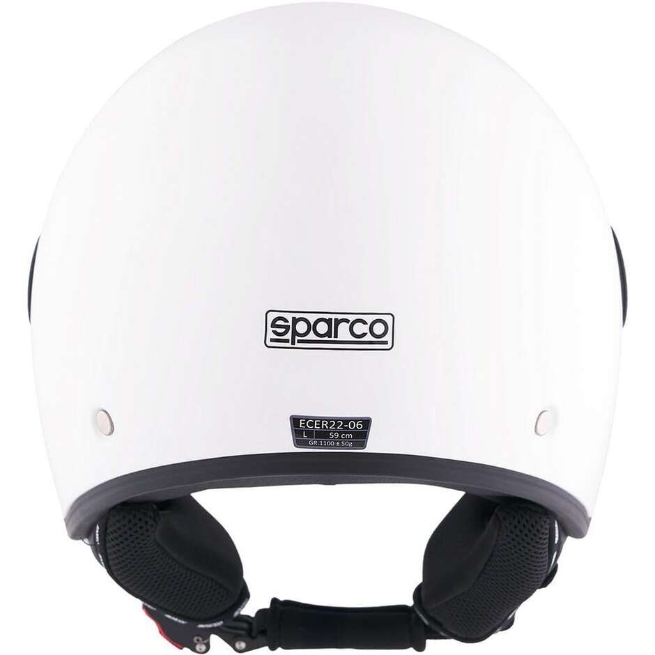 Sparco Riders SP602 White Jet Motorradhelm
