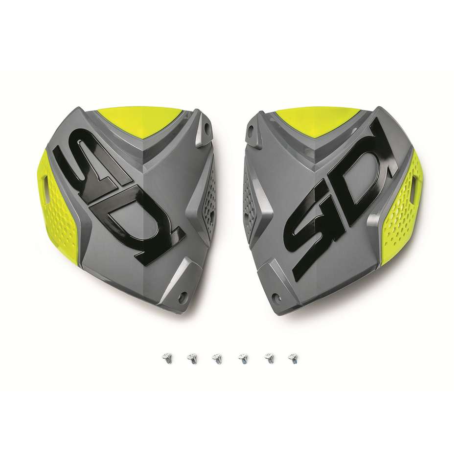 Spare Sidi 132 FRONT CF2 Gray Yellow For Crossfire 2/2 SRS boots