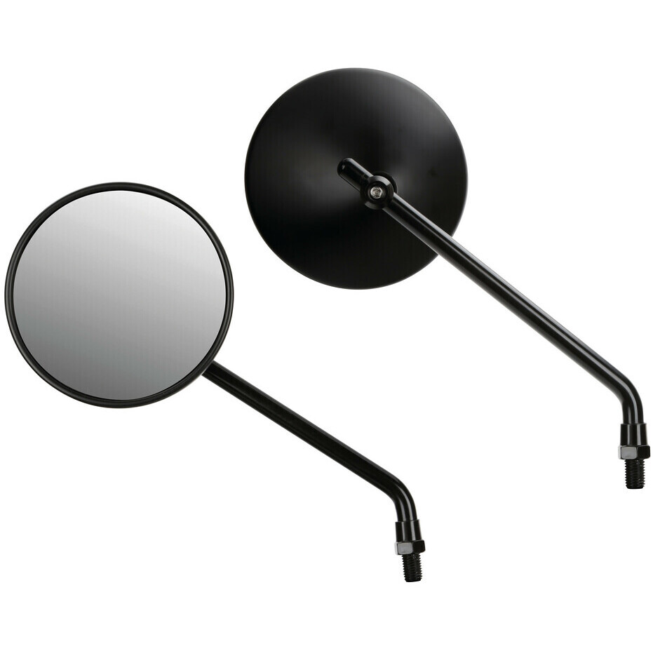 Specchi Retrovisori Moto Star Classic Nero Coppia taglia unica