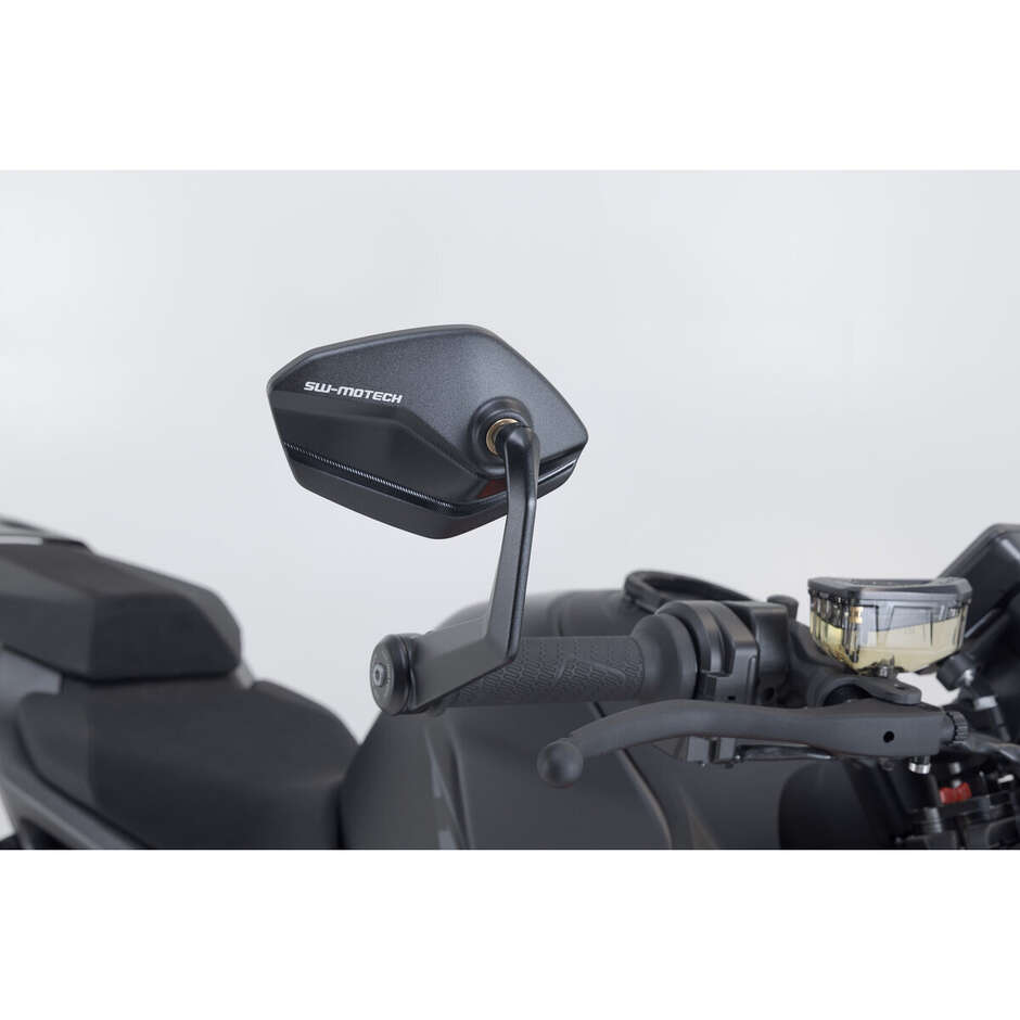 Specchietto Retrovisore Per Manubrio Nero Sw-Motech MIR.04.641.10000 Per KTM 790/890/990 Duke, 1290 Super Duke R