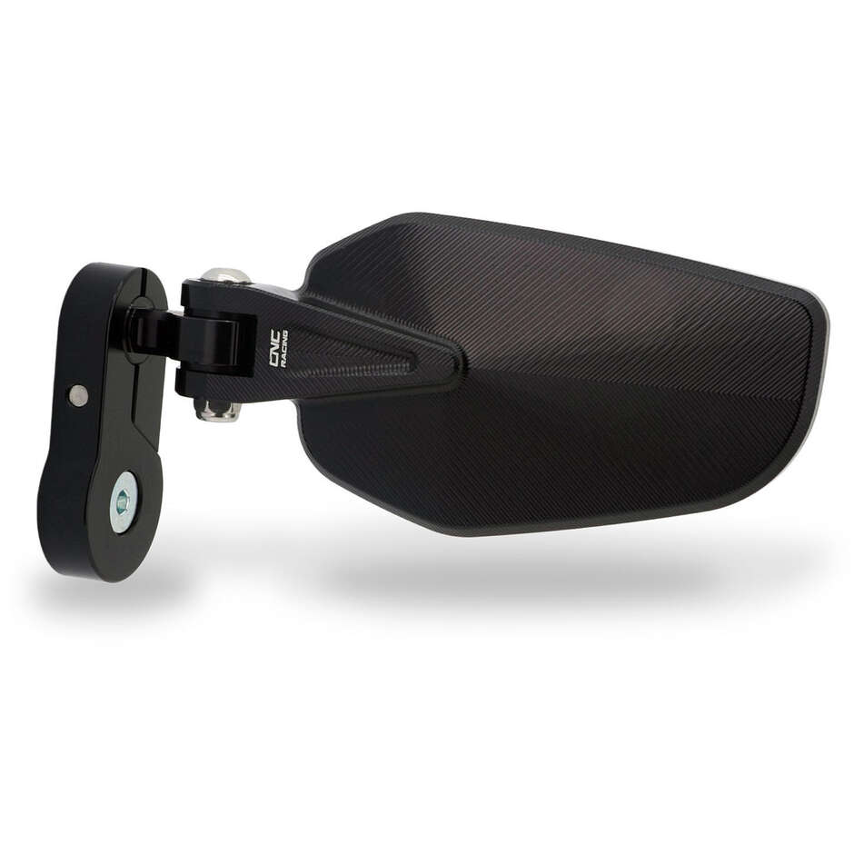 Specchio bar-end EVO - sinistro MR712 CNC Racing Nero