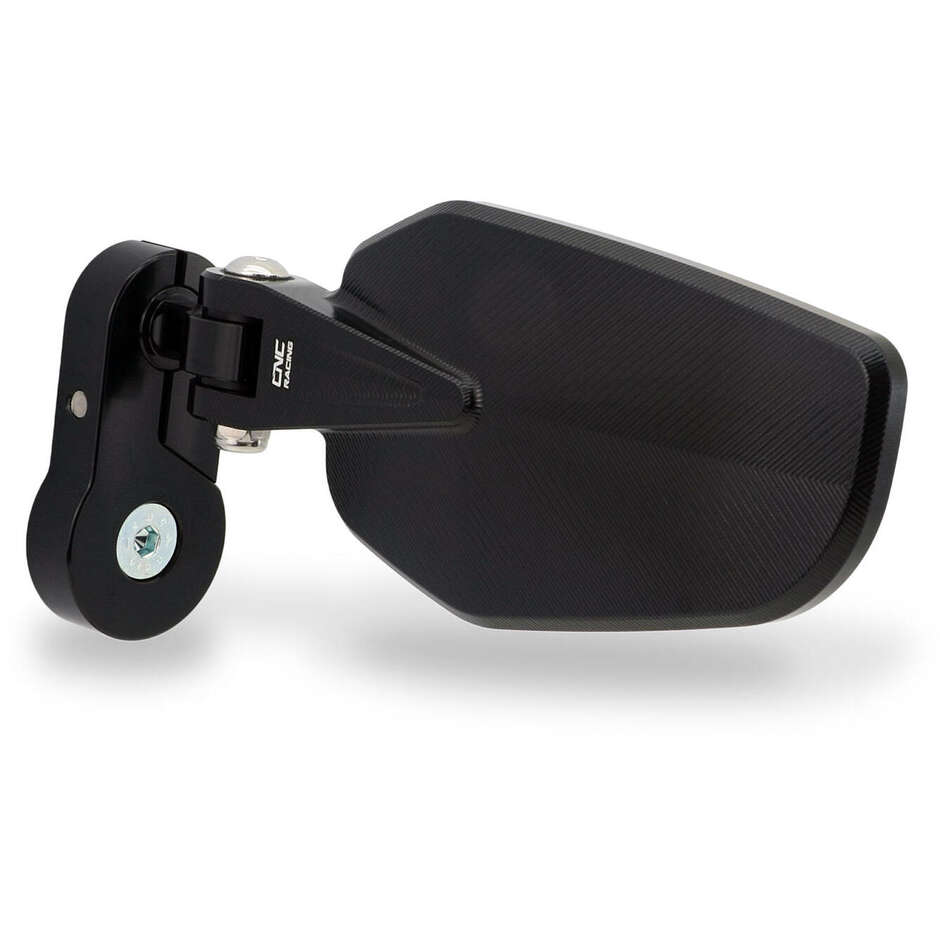 Specchio bar-end EVO - sinistro MR712 CNC Racing Nero