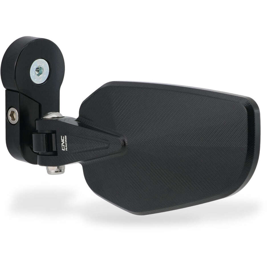Specchio bar-end EVO - sinistro MR712 CNC Racing Nero