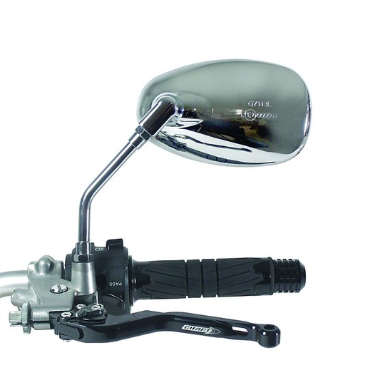 Specchio Retrovisore Moto Chaft Ovale Singolo Reversibile omologato
