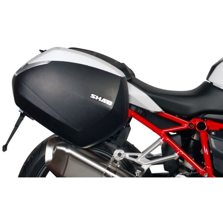 Specific attachments for SHAD 3p System side cases for BMW R1200 r / rs (2015-19) - R1250 r / rs (2019-21)