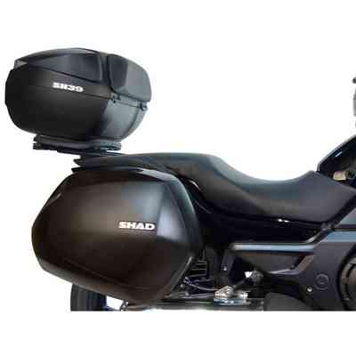 Top case moto SHAD SH48 NEW TITANIUM 48 litres - Streetmotorbike