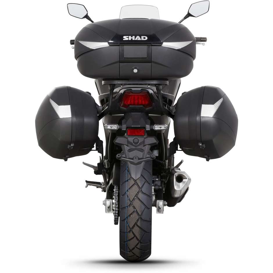 Specific attachments for SHAD 3p System side cases for Honda NC 750x (2021)