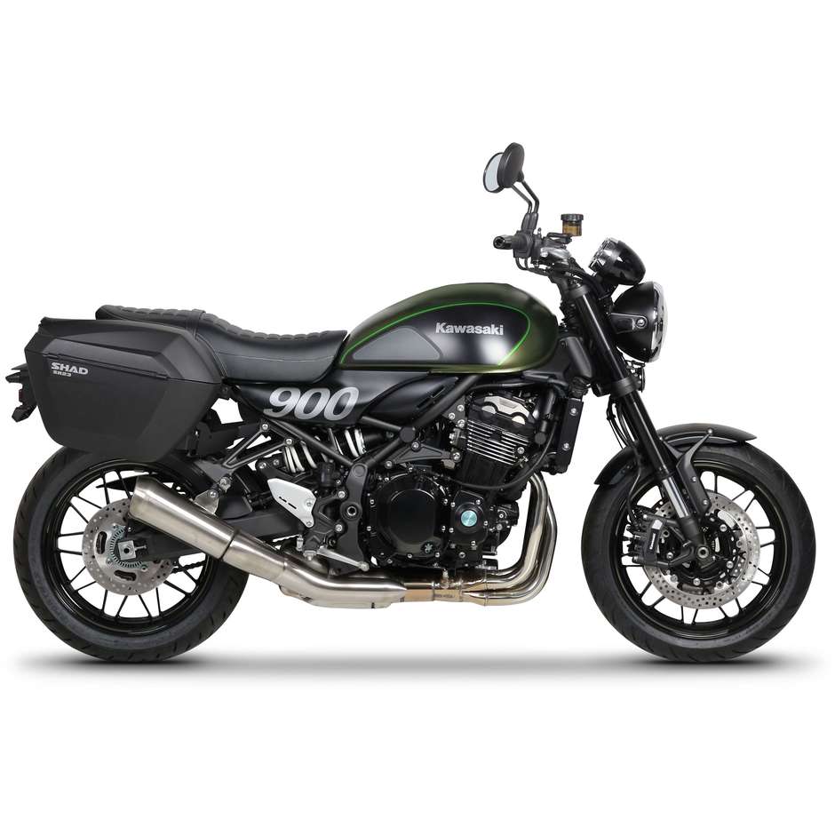 Specific attachments for SHAD 3p System Side Cases for KAWASAKI Z900RS (2018-24) / Z900rs CAFE '(2020-24)