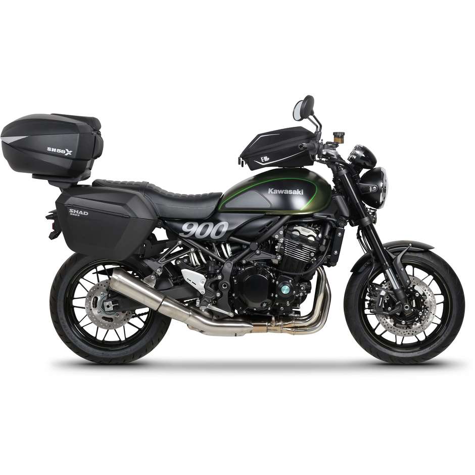Specific attachments for SHAD 3p System Side Cases for KAWASAKI Z900RS (2018-24) / Z900rs CAFE '(2020-24)