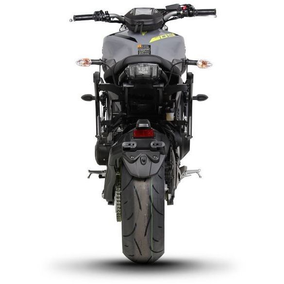 Specific attachments for SHAD 3p System side cases for YAMAHA MT 09 (2017-21)