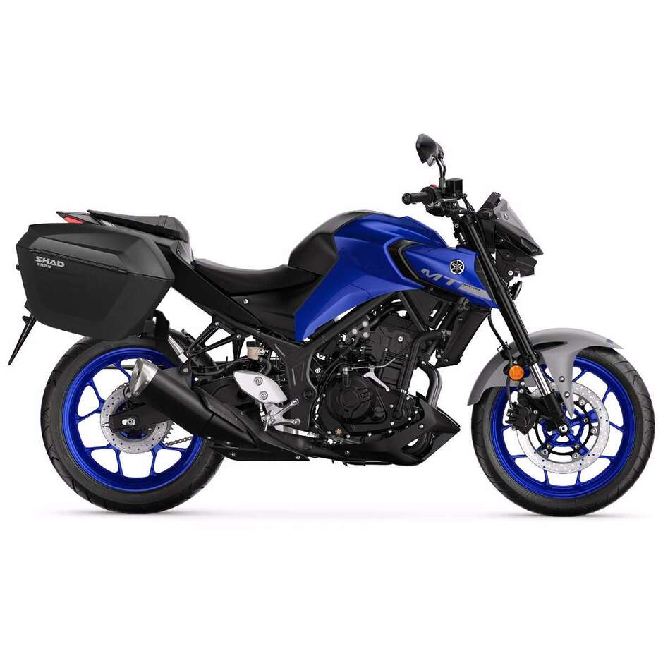 Specific attachments for SHAD 3p System side cases for YAMAHA MT03 (2021)