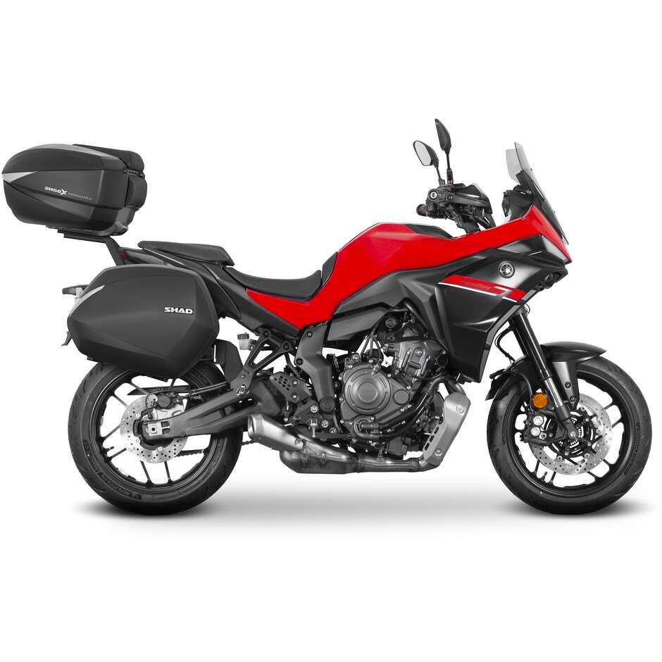 Specific attachments for SHAD 3p System side cases for YAMAHA TRACER 7 (2025)