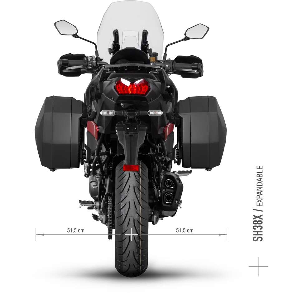 Specific Attacks for SHAD 3p System Side Cases for Kawasaki VERSYS 1000 (2019-24)