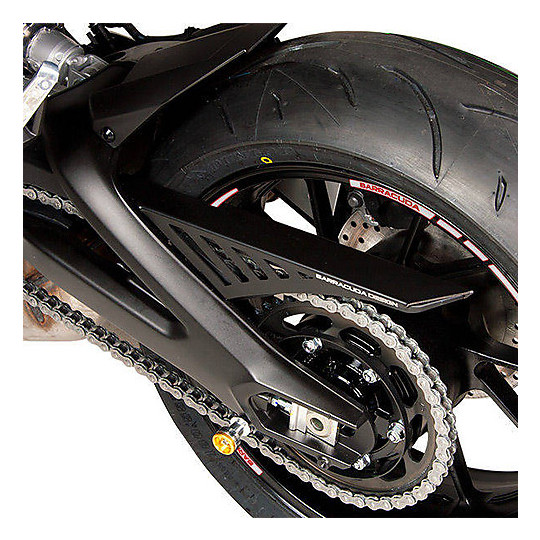 Specific Barracuda Aluminum Chain Cover for Yamaha MT-09, MT-09 Tracer (2015-17) / Tracer 900 (2015-17) (2018-19) -