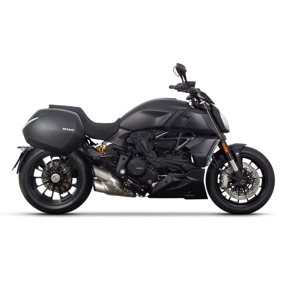 Specific Connections for SHAD 3p System Side Cases for DUCATI DIAVEL 1260 (2019-23)
