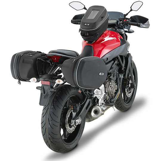 Specific frames for EasyLock Panniers or Soft Givi TE2118 For Yamaha MT-07 (14-17)