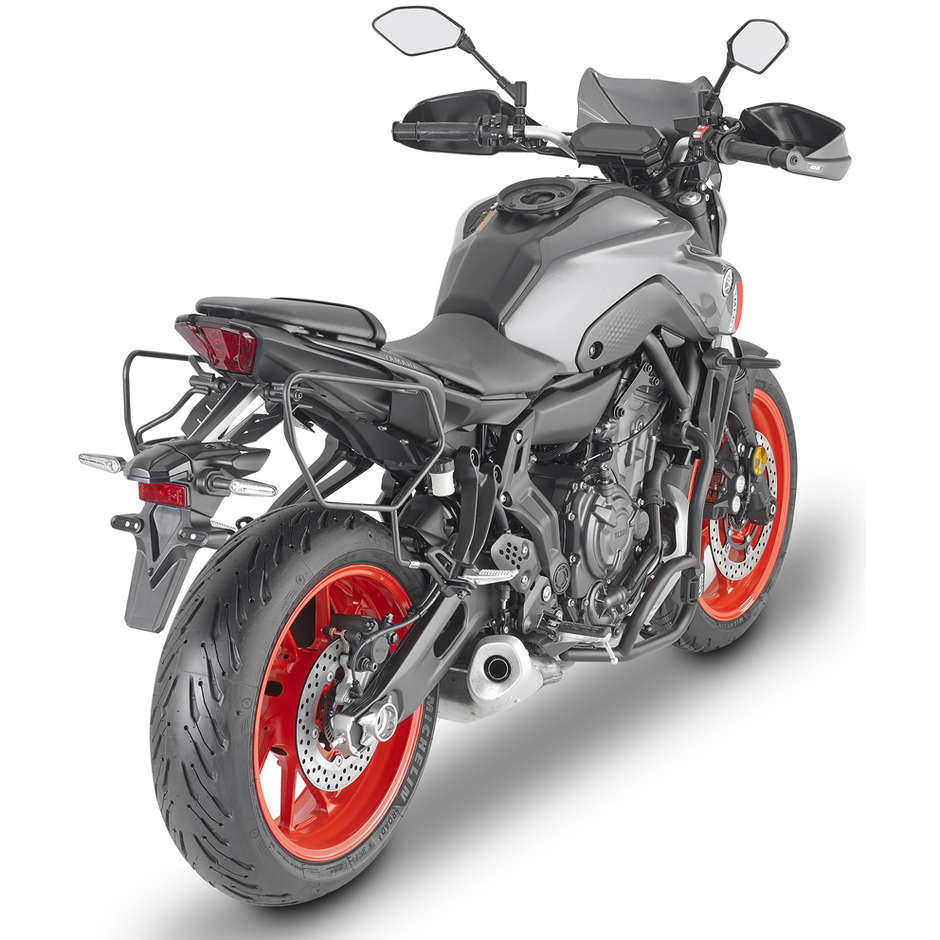 Specific frames for EasyLock Panniers or Soft Givi TE2140 For Yamaha MT-07 (2018-)
