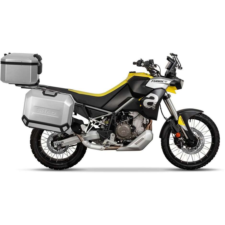 Specific Shad 4p System Side Case Attachments for APRILIA TUAREG 660 (2021-25)