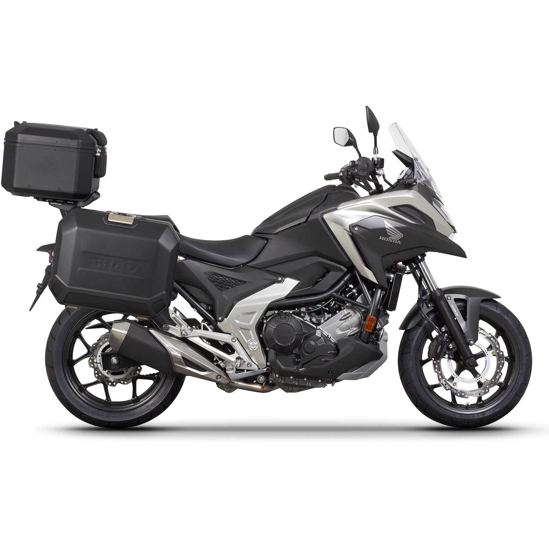Kit valise carbone Shad SH38X cadres système 3P Honda NC 750 S/X