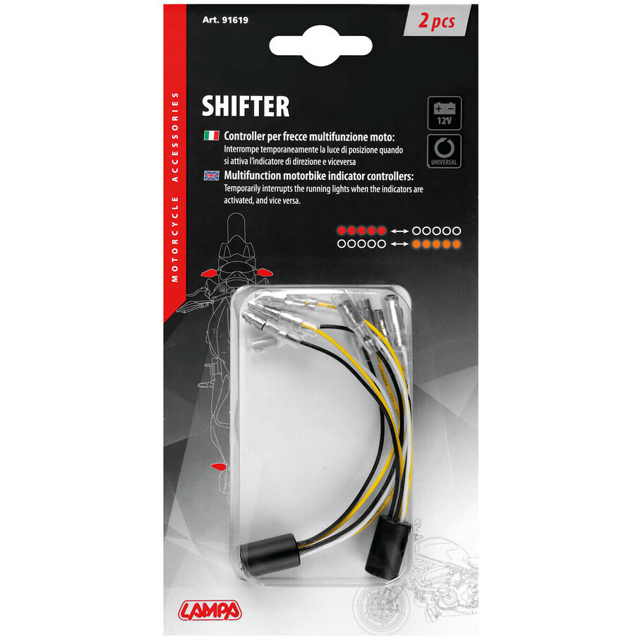 Specific Shifter Controller for Lampa Line SQ Turn Signals / Arrows