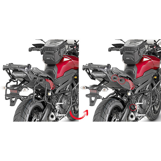 Specific Tarpaulins for Monokey Kappa-Givi Suitcases for Yamaha MT-09 Tracer 15-16