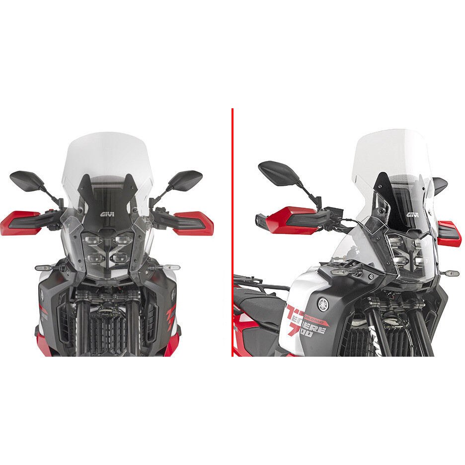 Specific Transparent Windshield Givi D2180ST For YAMAHA TÉNÉRÉ 700 WORLD RAID (26)