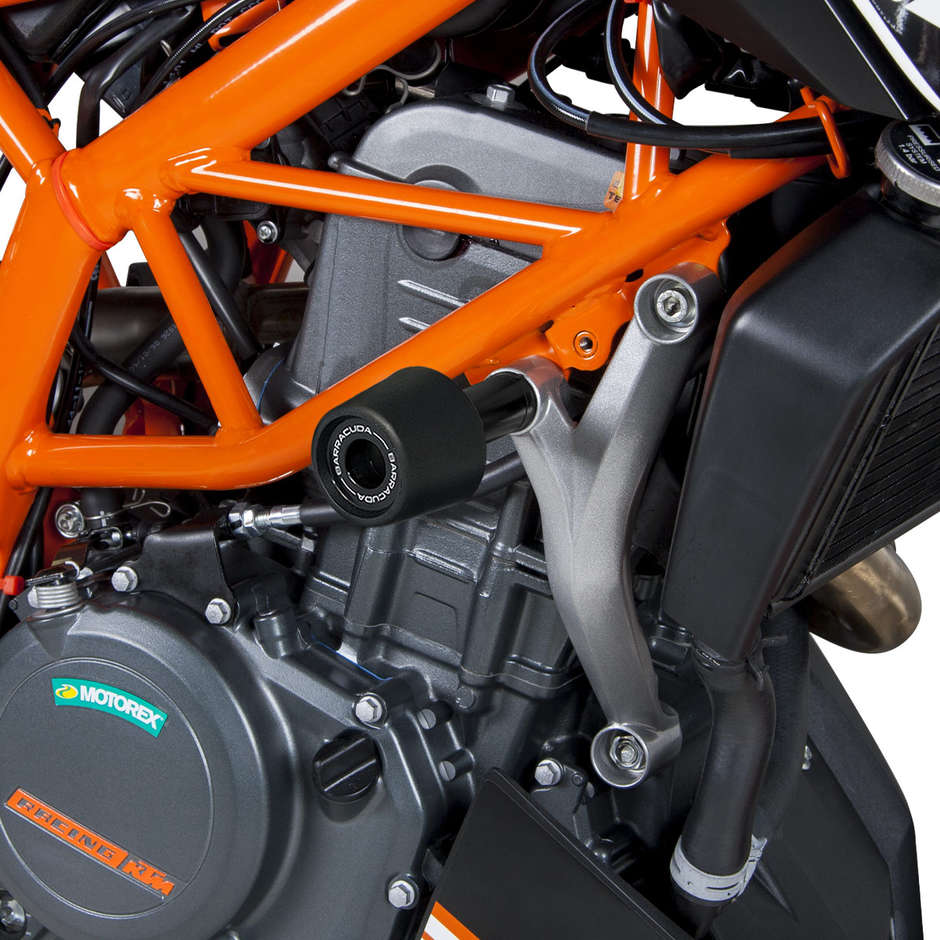 Spezifische Barracuda-Rahmenschutz-Kits für KTM 390 Duke (2013-2021)