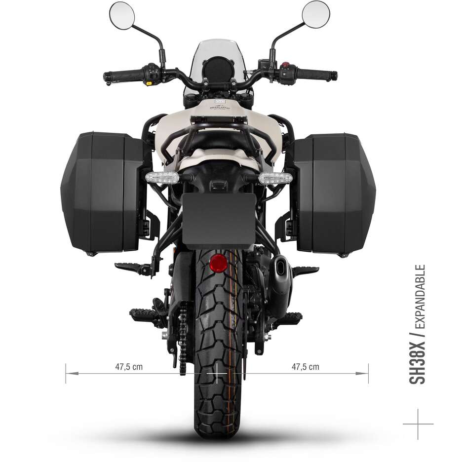 Spezifische Befestigungen für SHAD 3p System-Seitenkoffer für Royal Enfield HIMALAYAN 450 (2024-26)