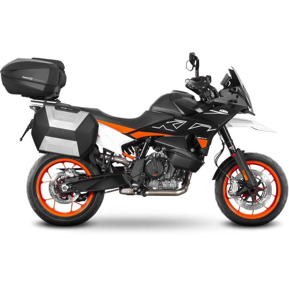 Spezifische Halterungen für SHAD 3p-System-Seitenkoffer für KTM 790 ADVENTURE / 790 R (2019)-(2023-25);890 ADVENTURE L/R/RALLY (2021-25); 890 SMT (2023-25); HUSQVARNA NORDEN 901 (2022-25)