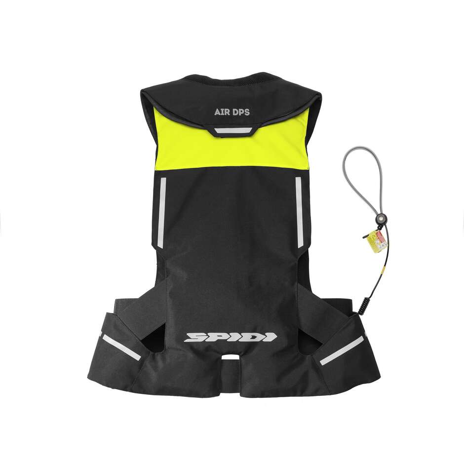 Spidi AIR DPS Motorcycle Airbag Vest Yellow Fluo