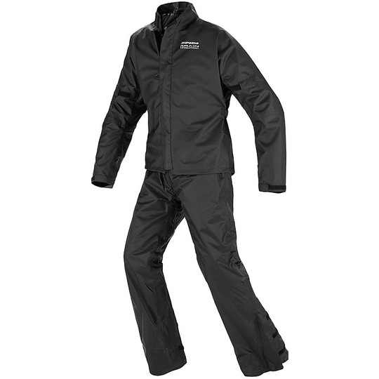 Spidi BASIC RAIN Waterproof 2-Piece Rain Suit Black