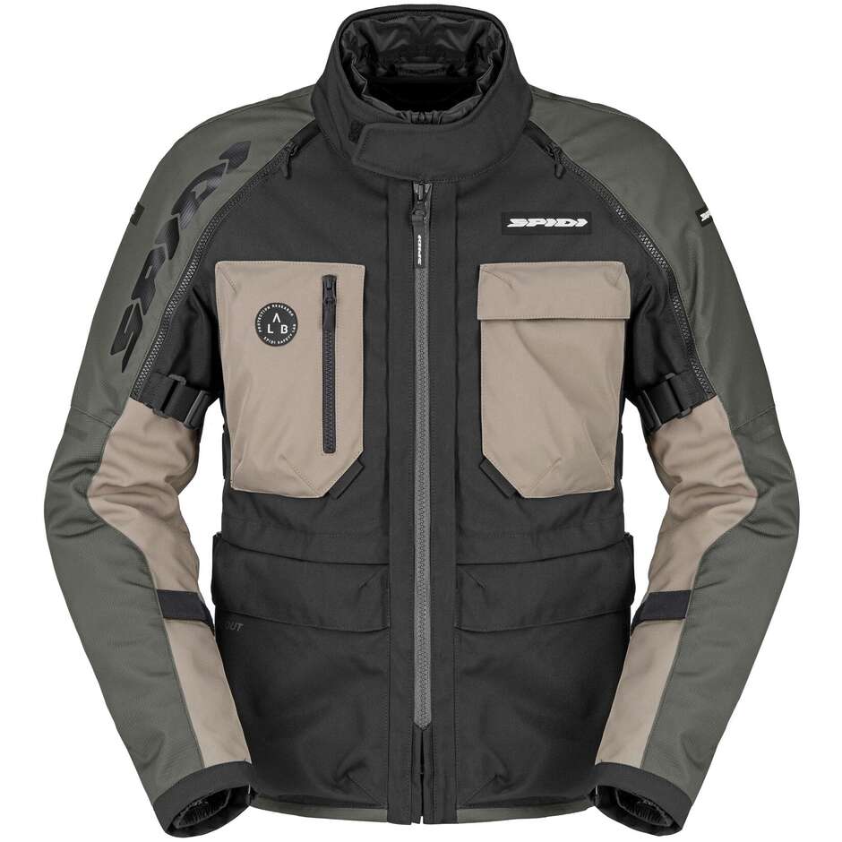 Spidi CROSSMASTER 2 Asphalt Stoff Motorradjacken