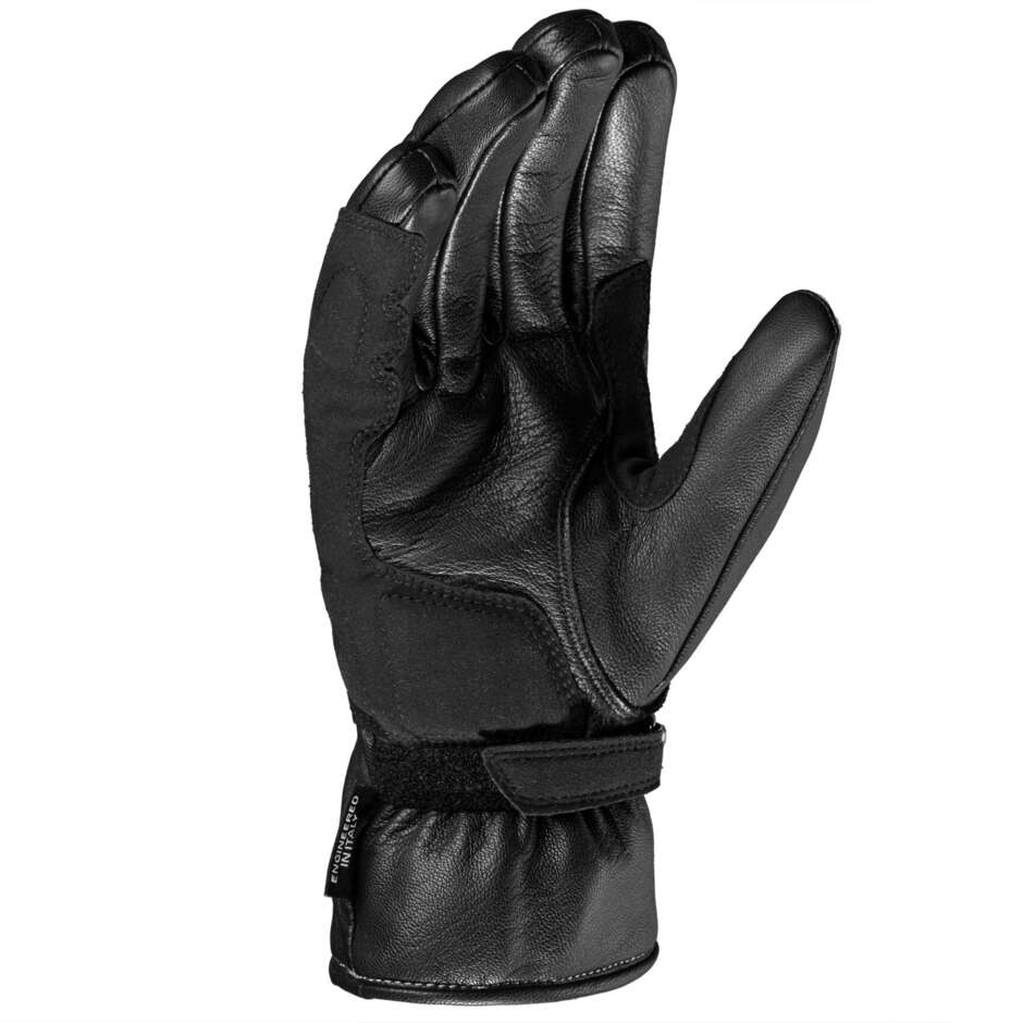 Spidi DELTA Leather Motorcycle Gloves Black