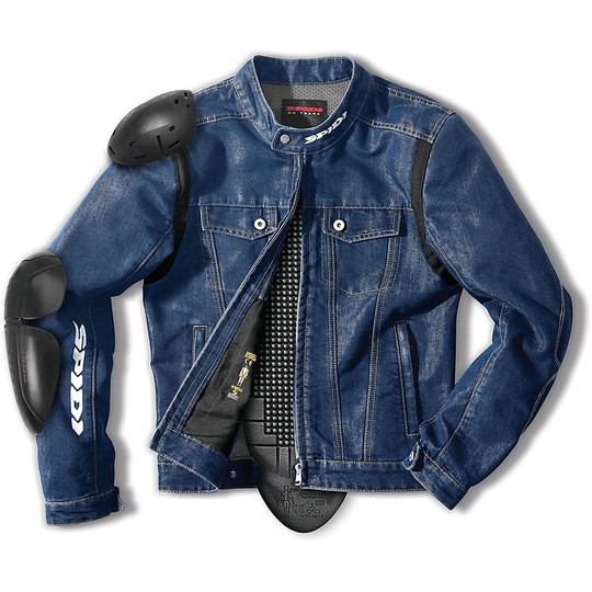 Spidi Denim Motorradjacke FURIOUS JACKET Blue