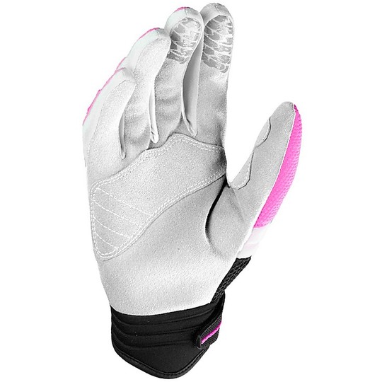 Spidi Fabric Motorcycle Gloves MAGA-X LADY Black Pink