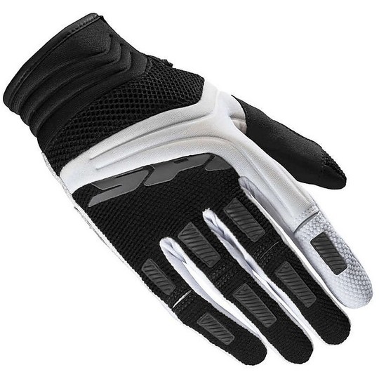 Spidi Fabric Motorcycle Gloves MAGA-X LADY Black White