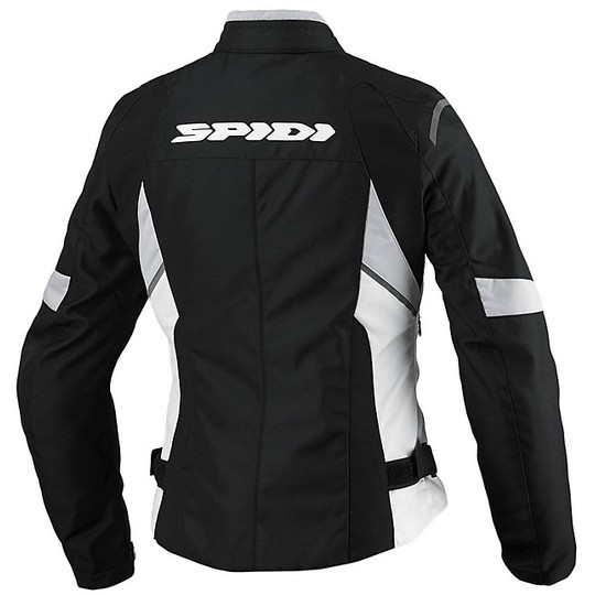 Spidi FLASH TEX Lady Motorcycle Jacket In Sport Fabric Black Fluo Yellow