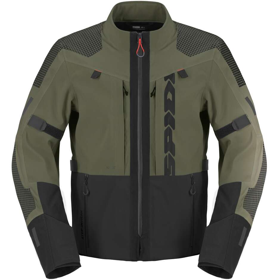 Spidi FRONTIER PRO H2OUT Militär-Motorradjacke