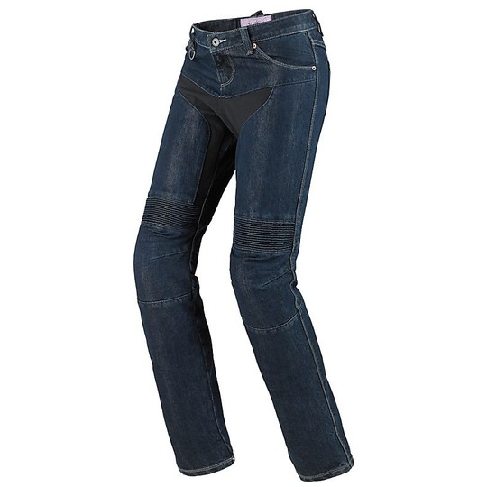 Spidi FURIOUS LDAY Pantalon de moto en jean bleu pour femme