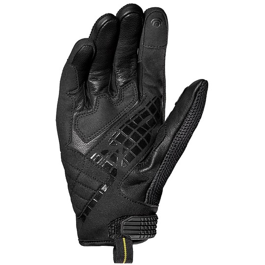 Spidi G-CARBON Racing Leather Motorcycle Gloves Black White