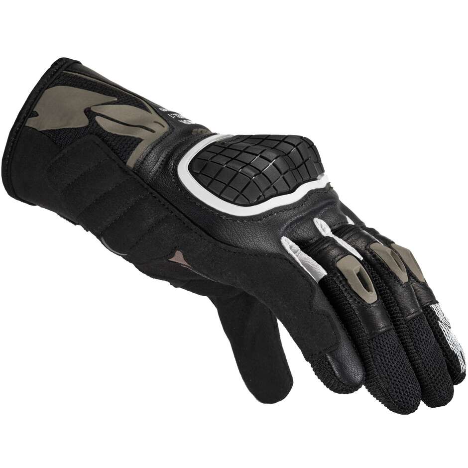 Spidi G-WARRIOR Motorcycle Gloves Black Sand