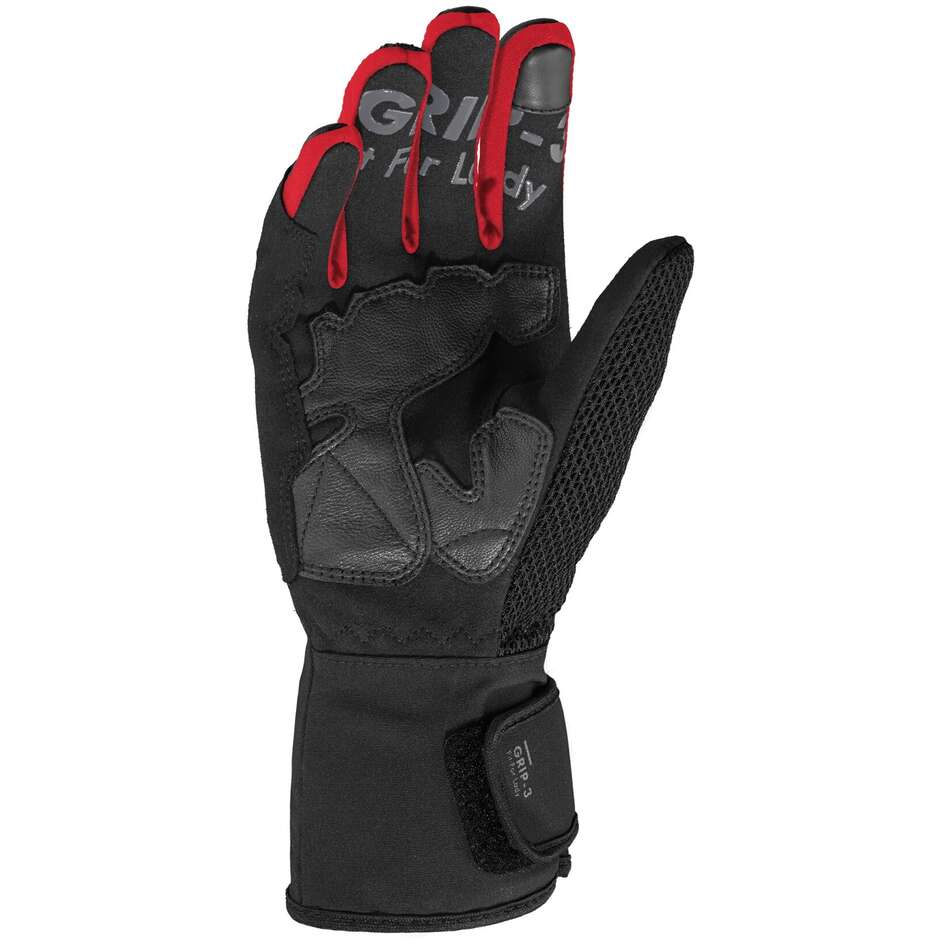 Spidi GRIP 3 H2OUT Women's Motorcycle Gloves Red
