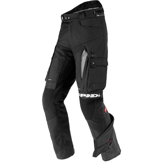 Spidi H2out ALLROAD Pants Fabric Pantalon de moto Noir