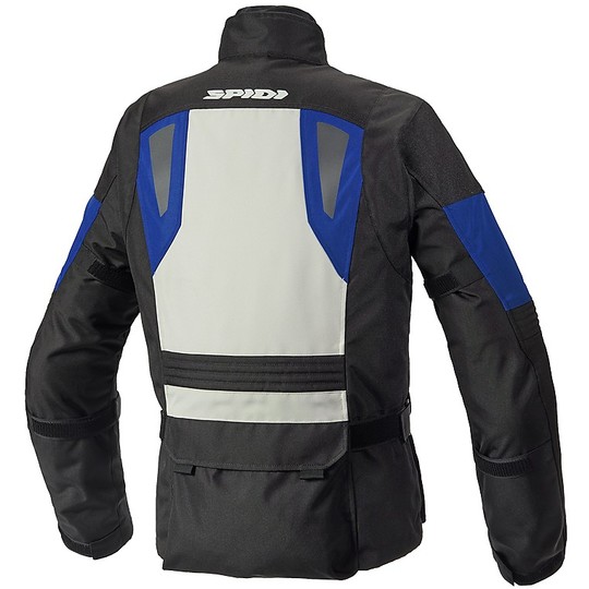 Spidi H2Out VOYAGER EVO Ice Touring Motorcycle Jacket Blue Ice