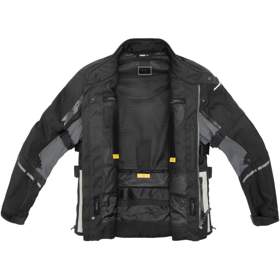 Spidi HARD TRACK 3 Black Fabric Motorcycle Jackets