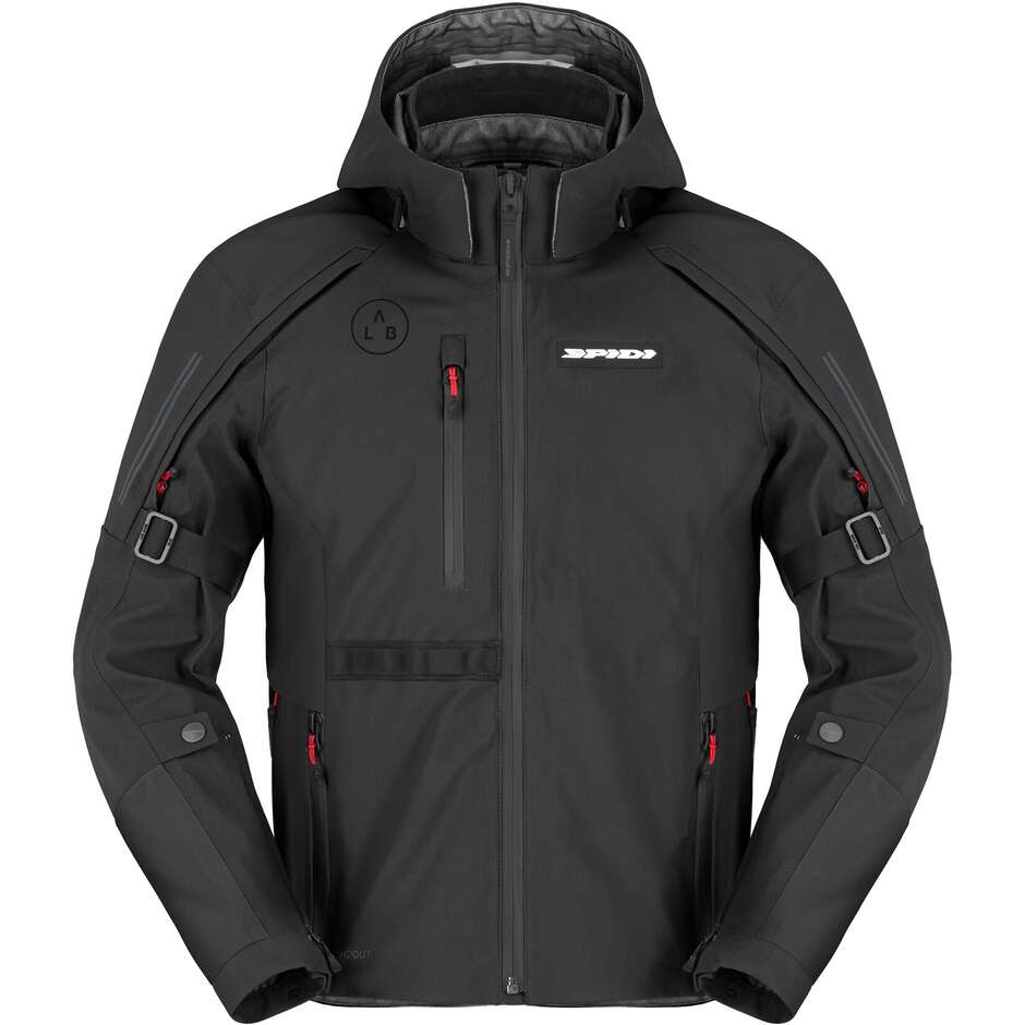 Spidi MISSION-V Black Fabric Motorcycle Jackets